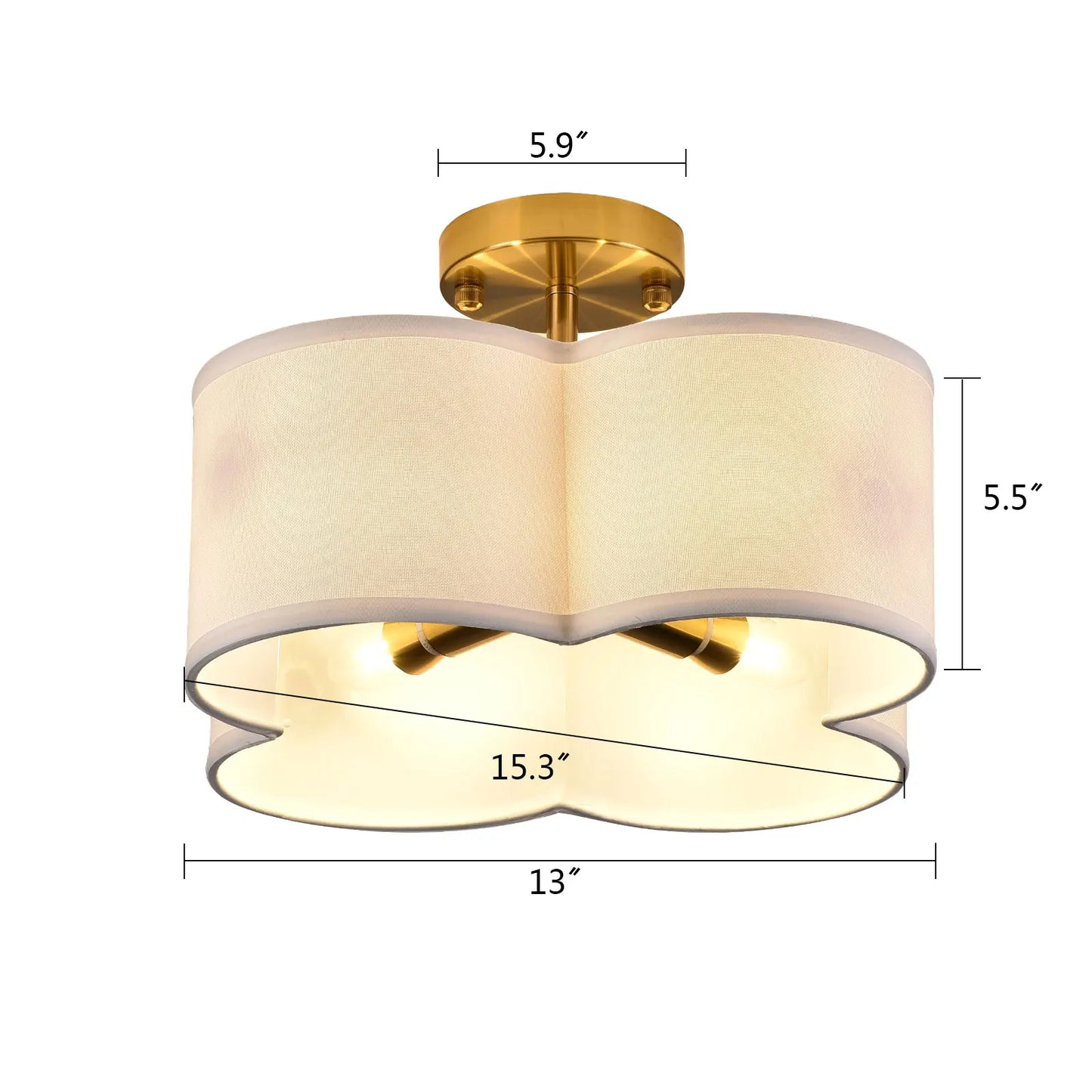 Retro Modern Island Chandelier