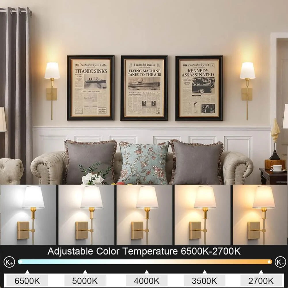 GlowPro Wireless Wall Lights
