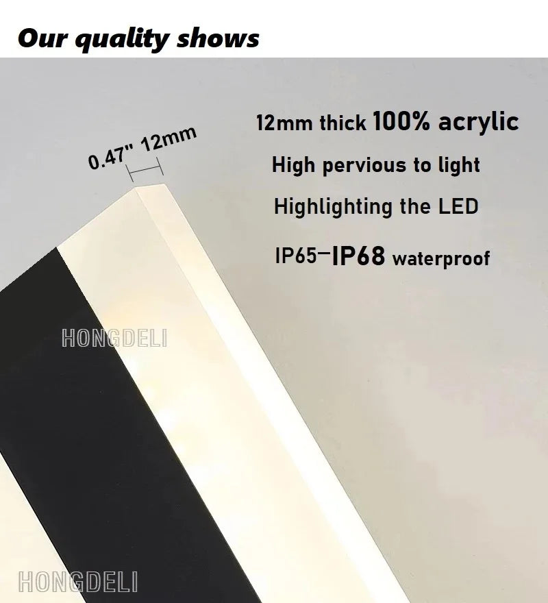 LumaGuard Outdoor LED Wall Lamp