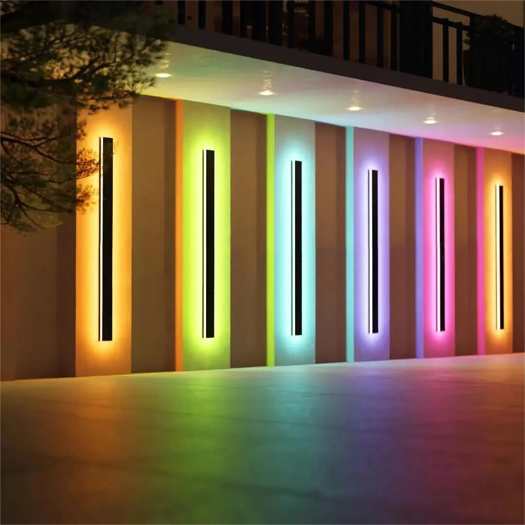 LuminaGlow RGB Wall Lamps