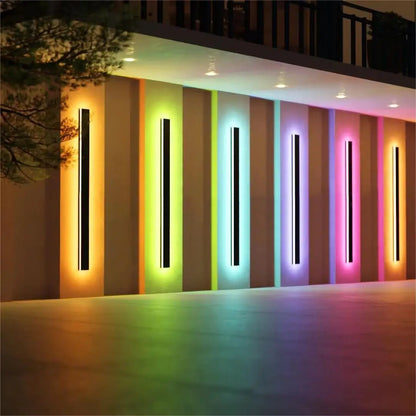 LuminaGlow RGB Wall Lamps