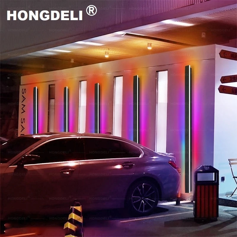 LuminaGlow RGB Wall Lamps