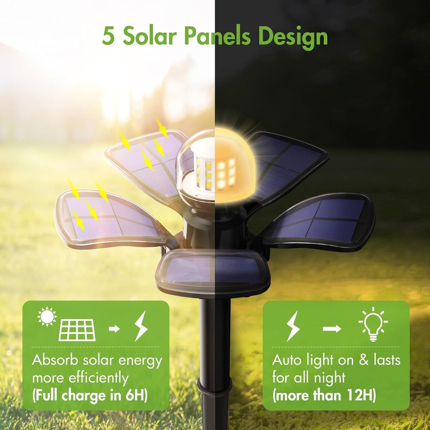 Everlast Solar Garden Lights
