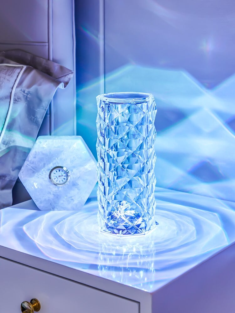 LuxGlow Rose Diamond Lamp
