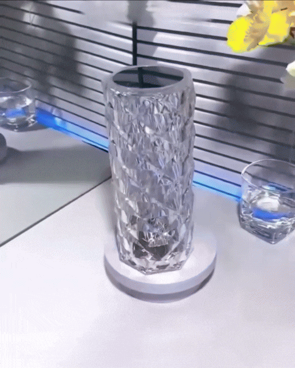 LuxGlow Rose Diamond Lamp