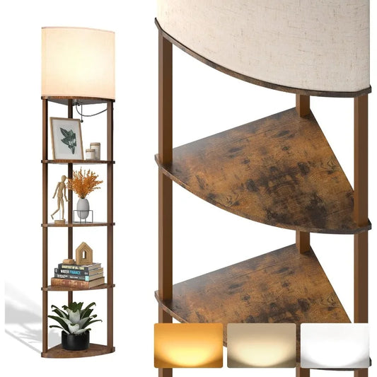 CozyCorner Floor Lamp & Shelf