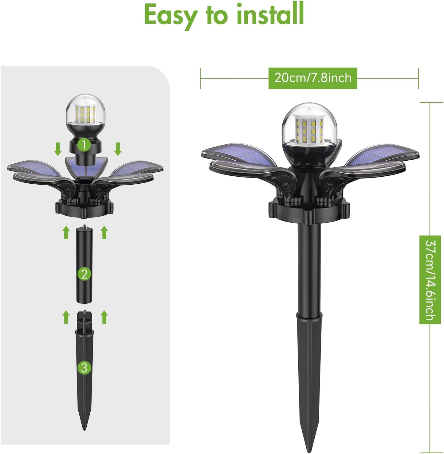 Everlast Solar Garden Lights