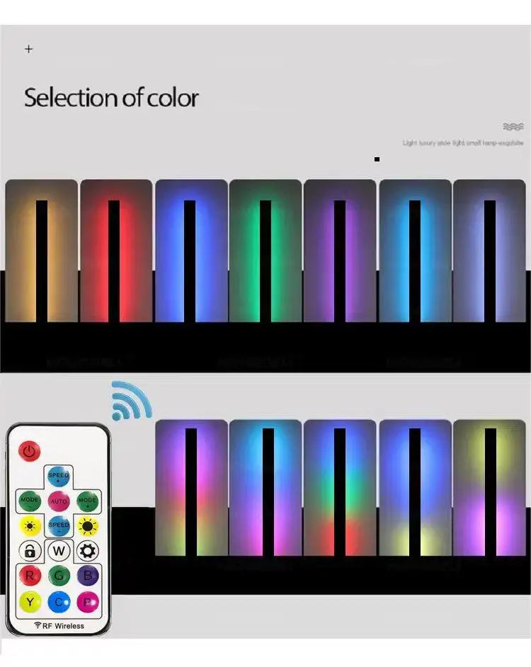 LuminaGlow RGB Wall Lamps