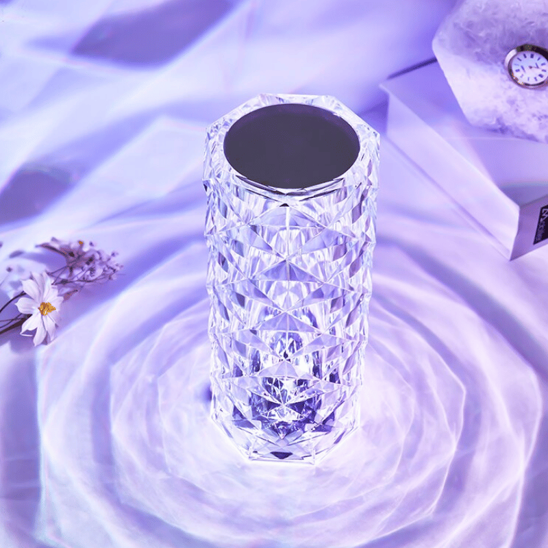 LuxGlow Rose Diamond Lamp